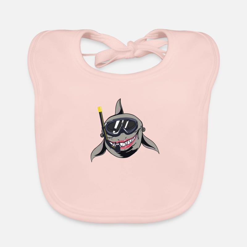 Requin requin Bavoir bio Bébé