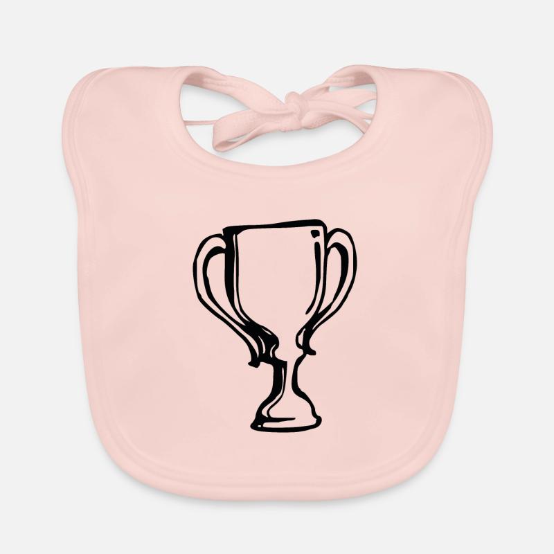 Cup Winner Winner Gift Idea Organic Baby Bibs