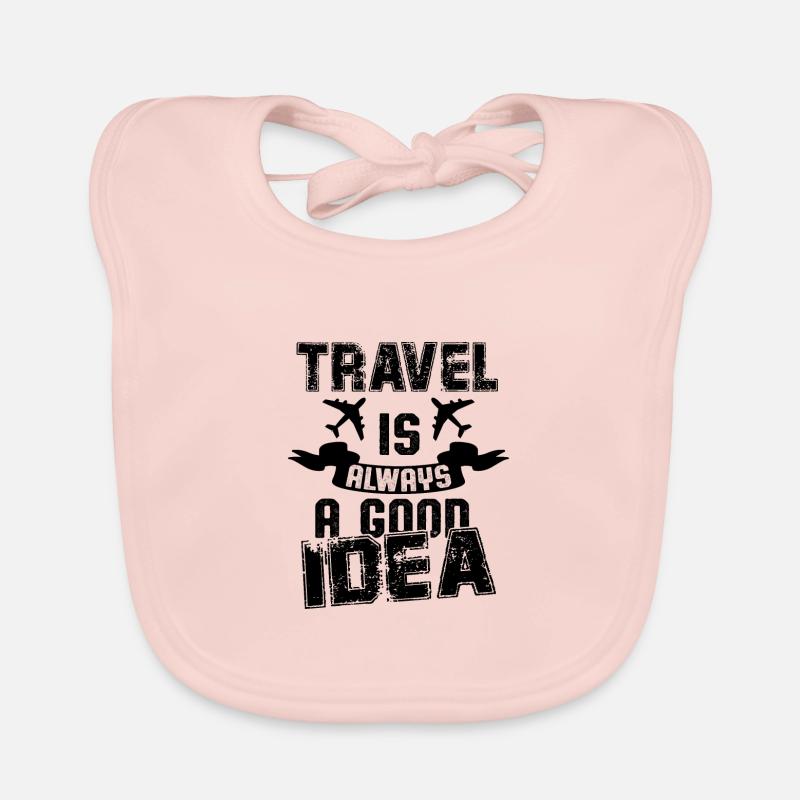 reise gute idee Baby Bio-Lätzchen