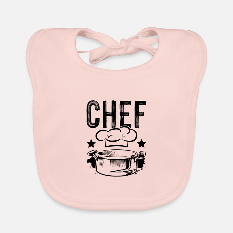 chef koch Baby Bio-Lätzchen