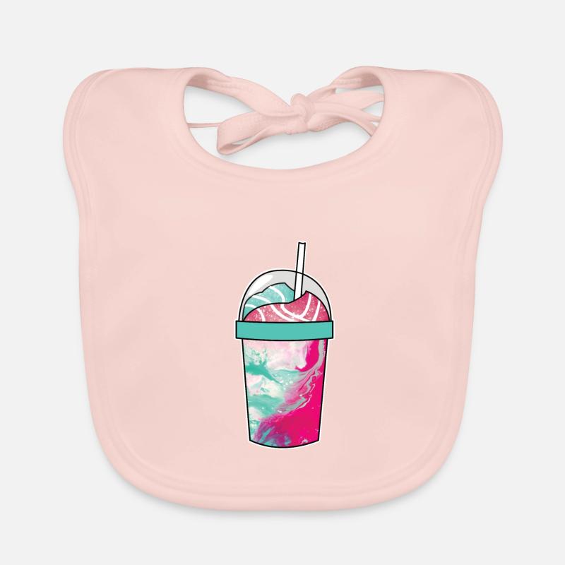 Milchshake Space Baby Bio-Lätzchen