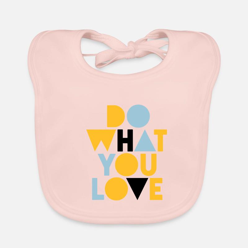 fais ce que tu aimes Bavoir bio Bébé