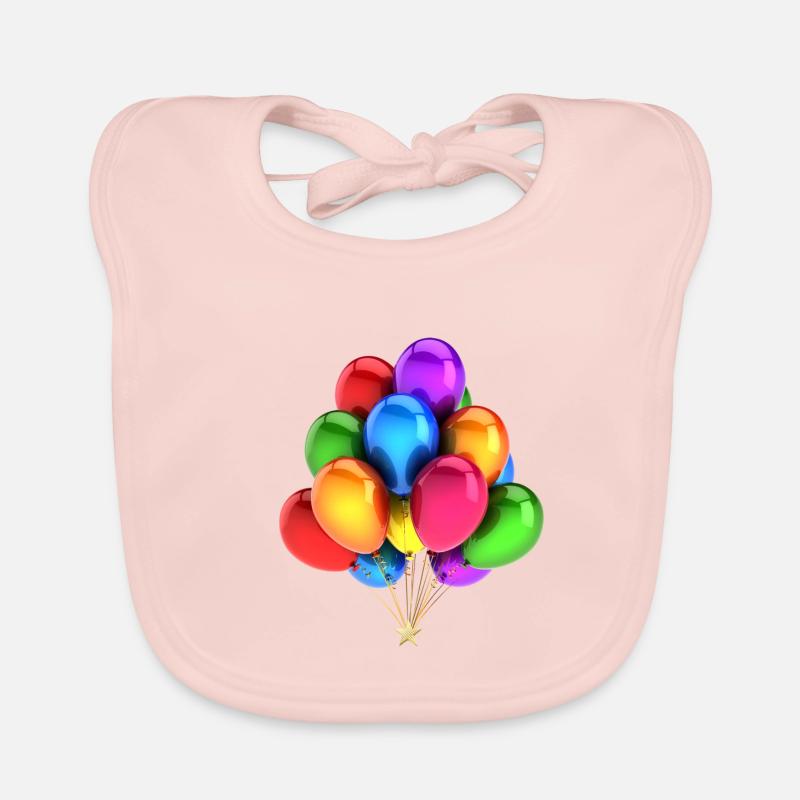 Un bouquet de ballons Bavoir bio Bébé