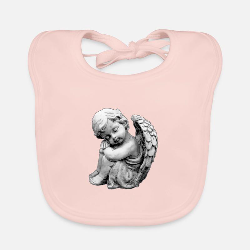 Engel Angel Engelchen Geschenkidee Baby Bio-Lätzchen