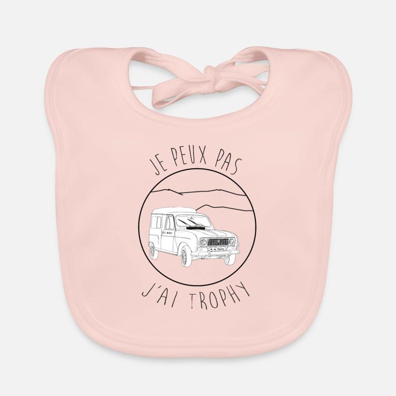 Je peux pas, j'ai Trophy Bavoir bio Bébé