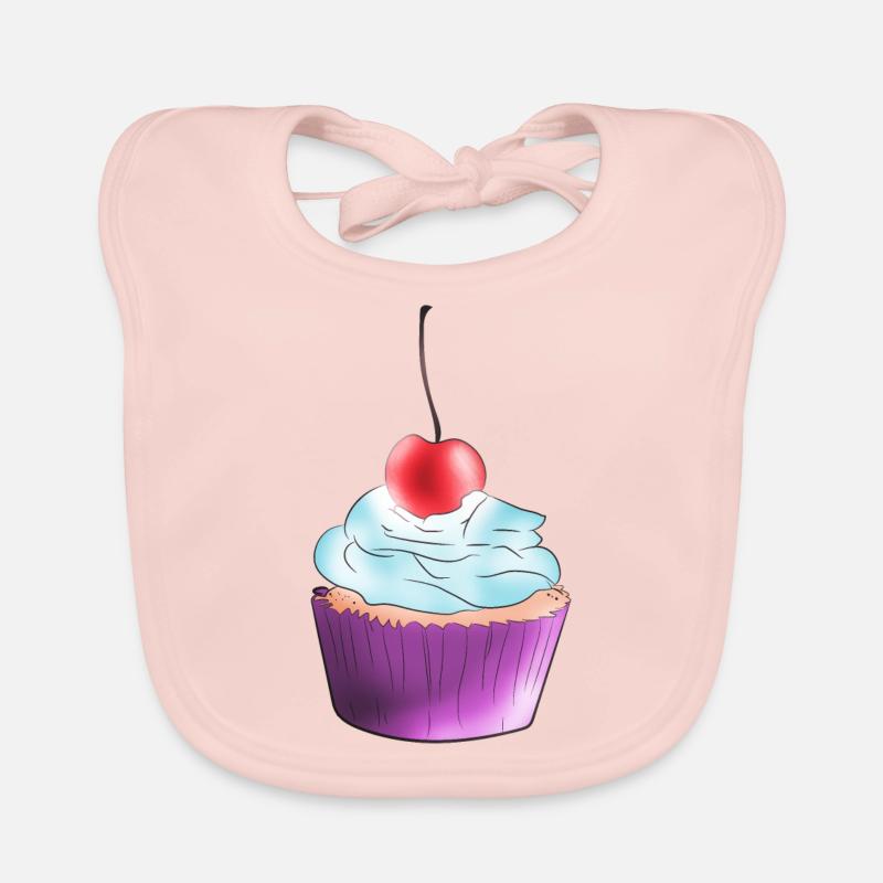 cupcake Organic Baby Bibs