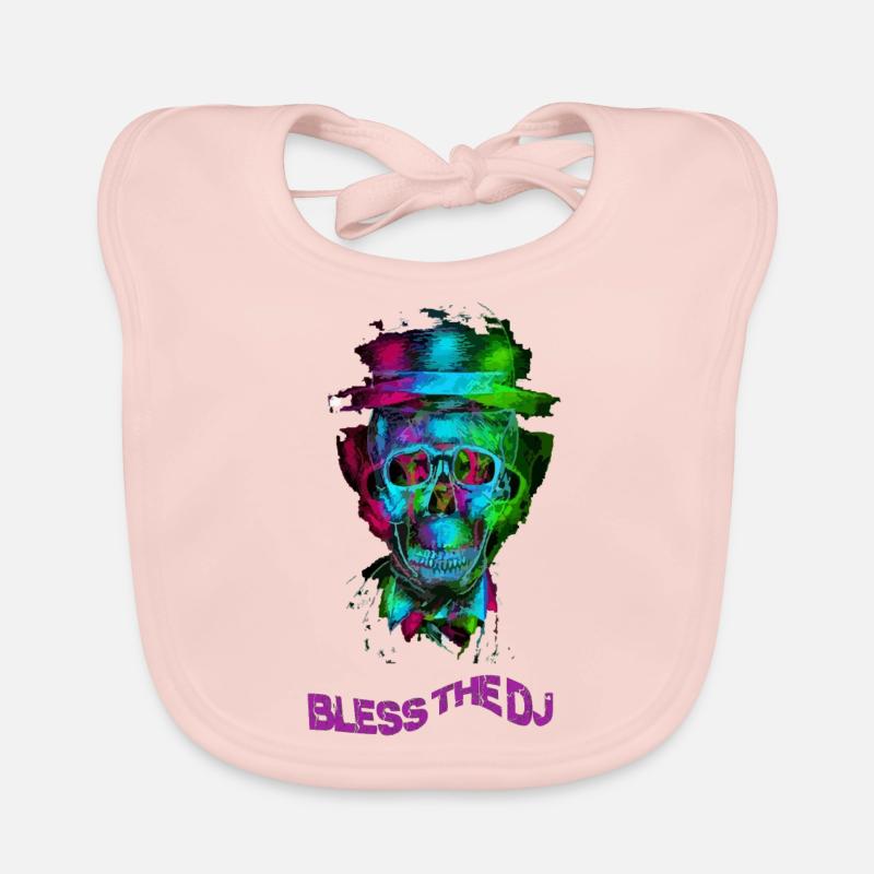 SKULL Organic Baby Bibs