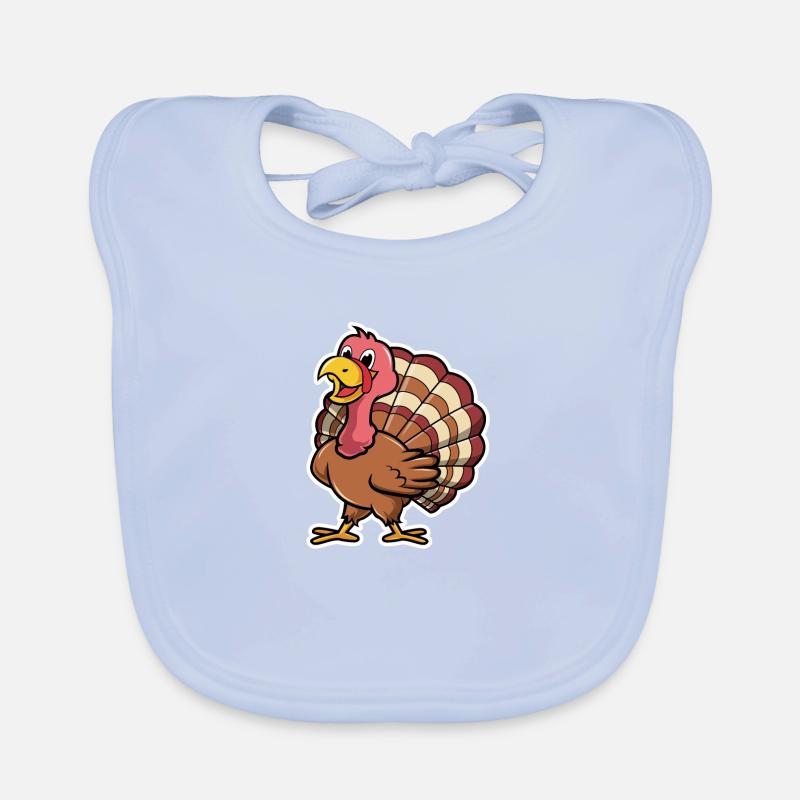 Dinde douce Bavoir bio Bébé