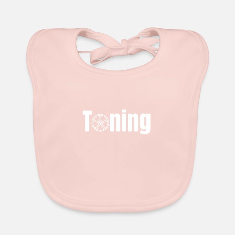 Tuning avec jante Bavoir bio Bébé