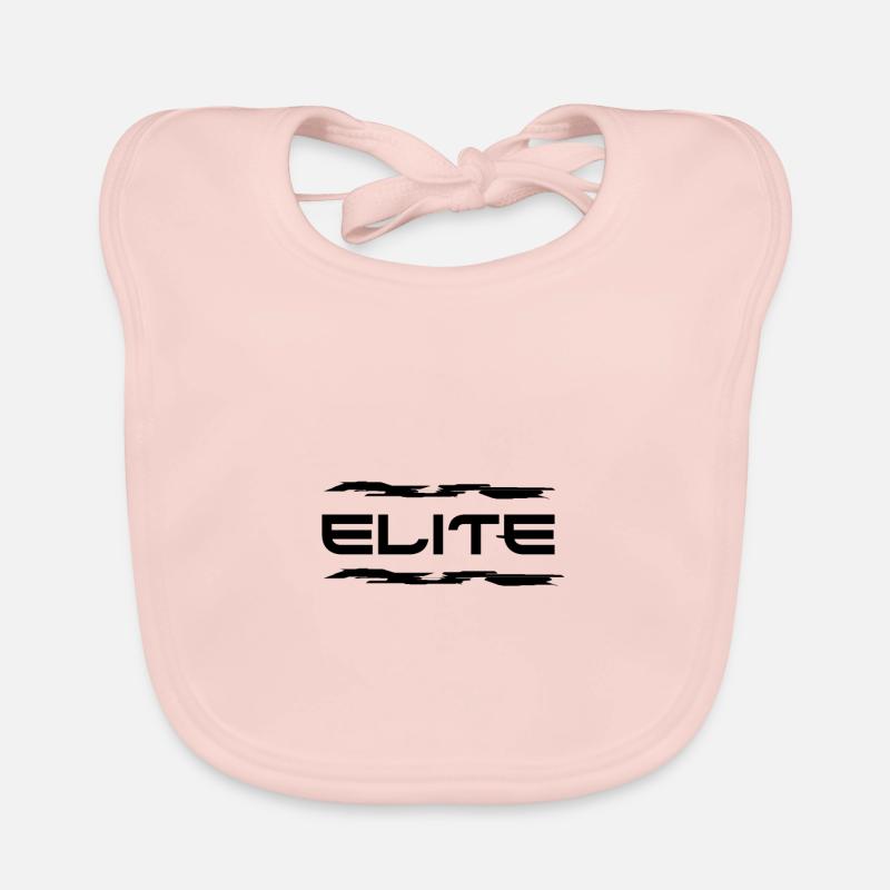 Idée cadeau élite - Bavoir bio Bébé - rose