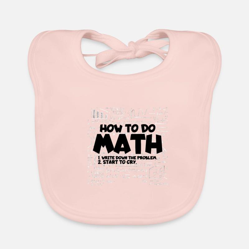 Maths Bavoir bio Bébé