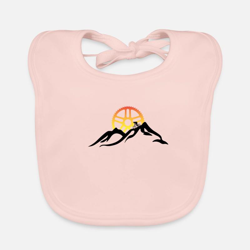 VTT - Bavoir bio Bébé - rose
