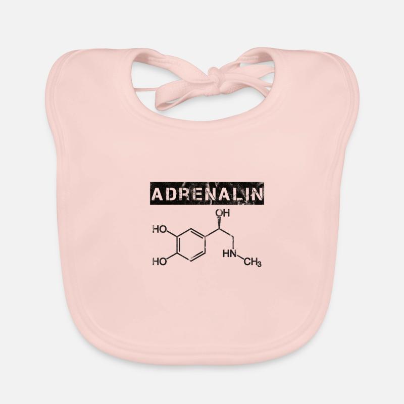 Adrenaline Junkie Gift Idea Molecule Bungee Organic Baby Bibs