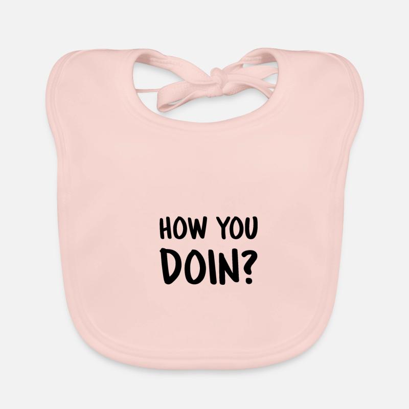 Comment ça va? Comment allez vous Question bien-être Bavoir bio Bébé