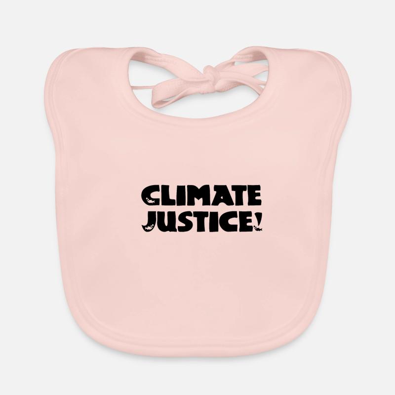 Climate Justice Baby Bio-Lätzchen