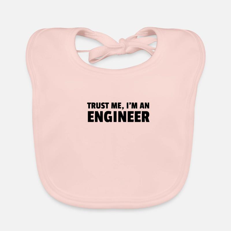 Trust Me Im An Engineer Baby Bio-Lätzchen