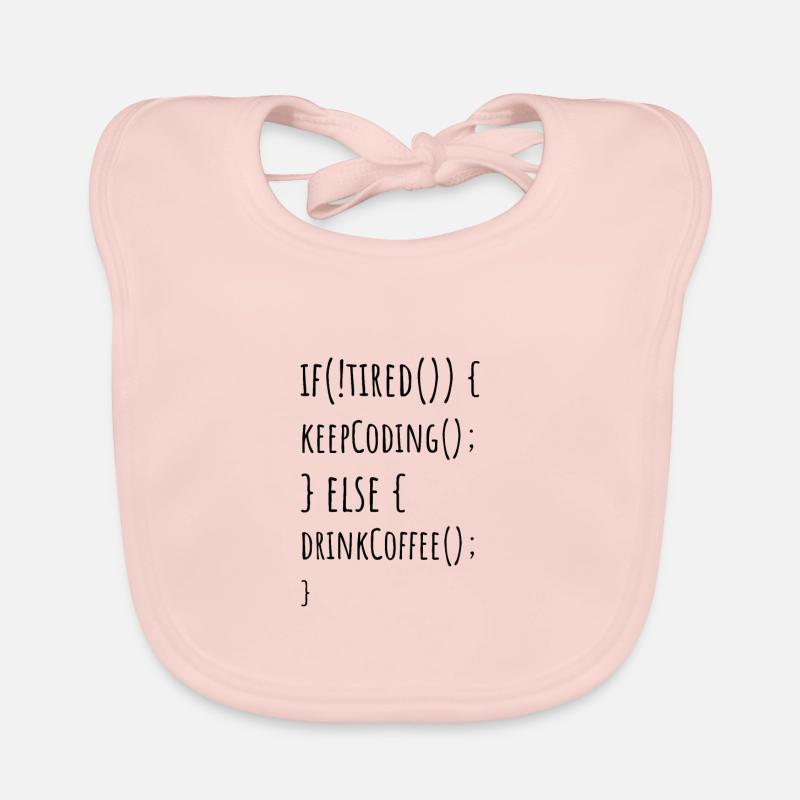 Continuez à coder Bavoir bio Bébé