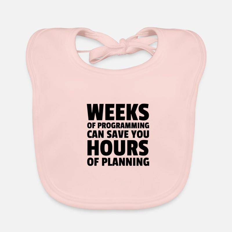 Planifiez votre programmation. Bavoir bio Bébé