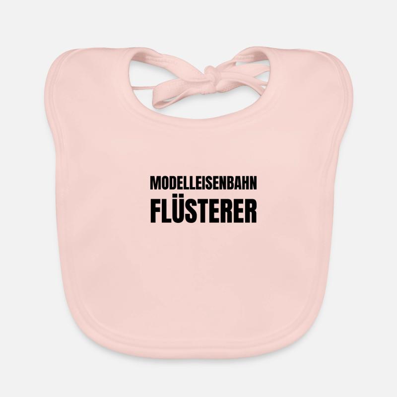 Modelleisenbahn Flüsterer Baby Bio-Lätzchen