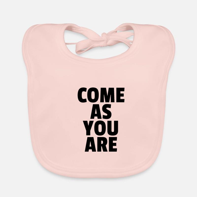 Viens comme tu es Bavoir bio Bébé