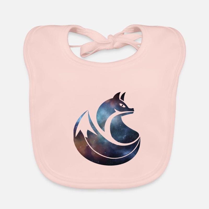 fox star constellation | Sternzeichen Fuchs Baby Bio-Lätzchen