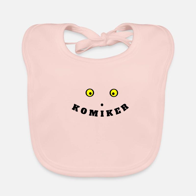 Lustiger Komiker Baby Bio-Lätzchen