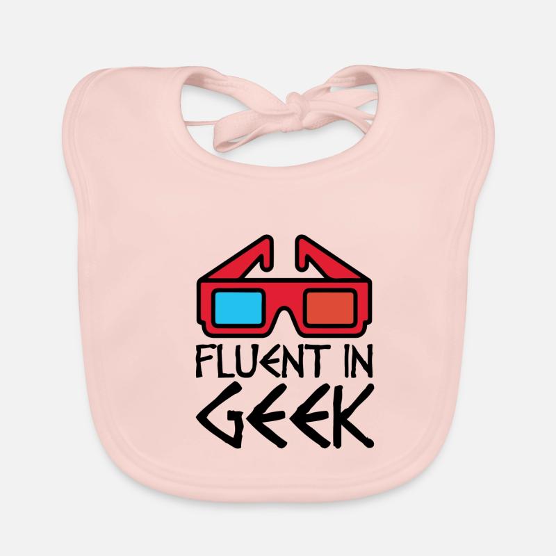 Geek informatique nerd Bavoir bio Bébé