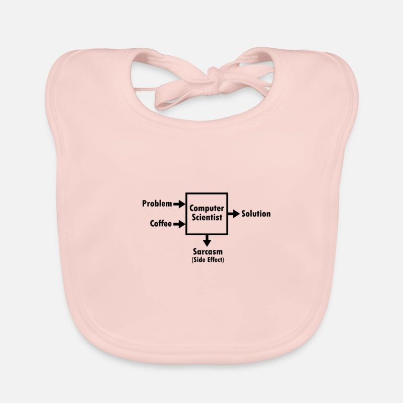 Programmation hacker informaticien code cadeau nerd Bavoir bio Bébé