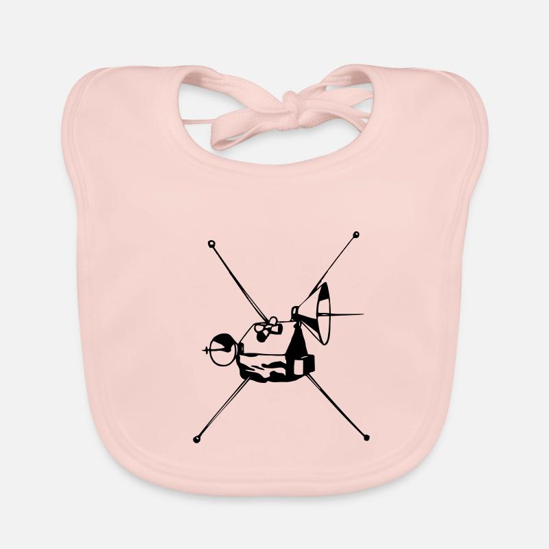 Kleiner Satellit Baby Bio-Lätzchen