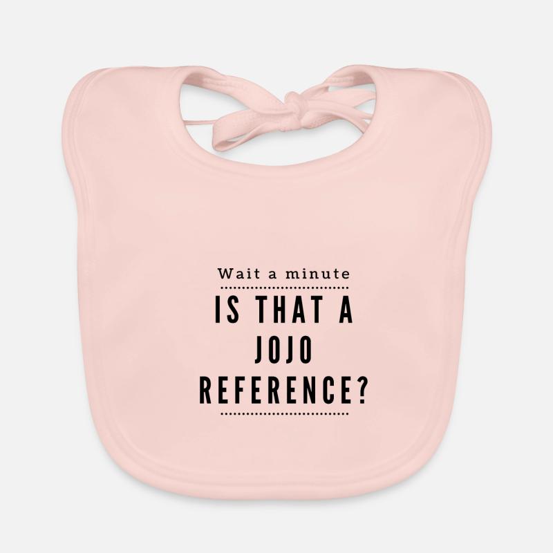 Une seconde ! C’est une conférencier de jojo ? - Bavoir bio Bébé - rose