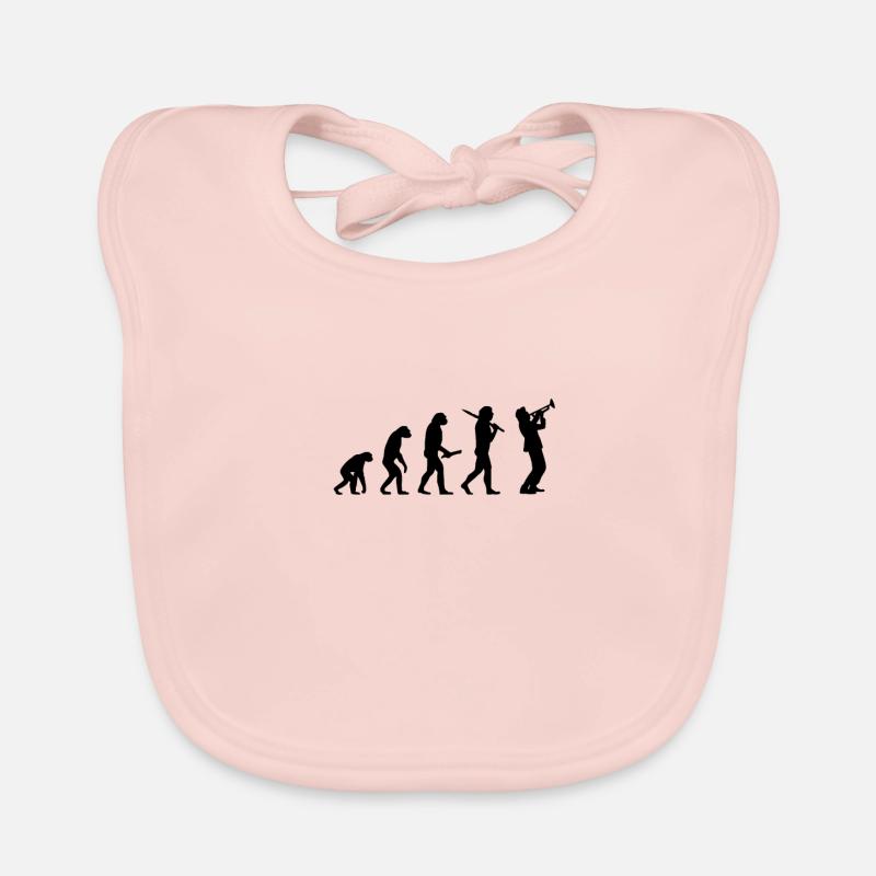 Évolution de la fanfare des trompettes Bavoir bio Bébé