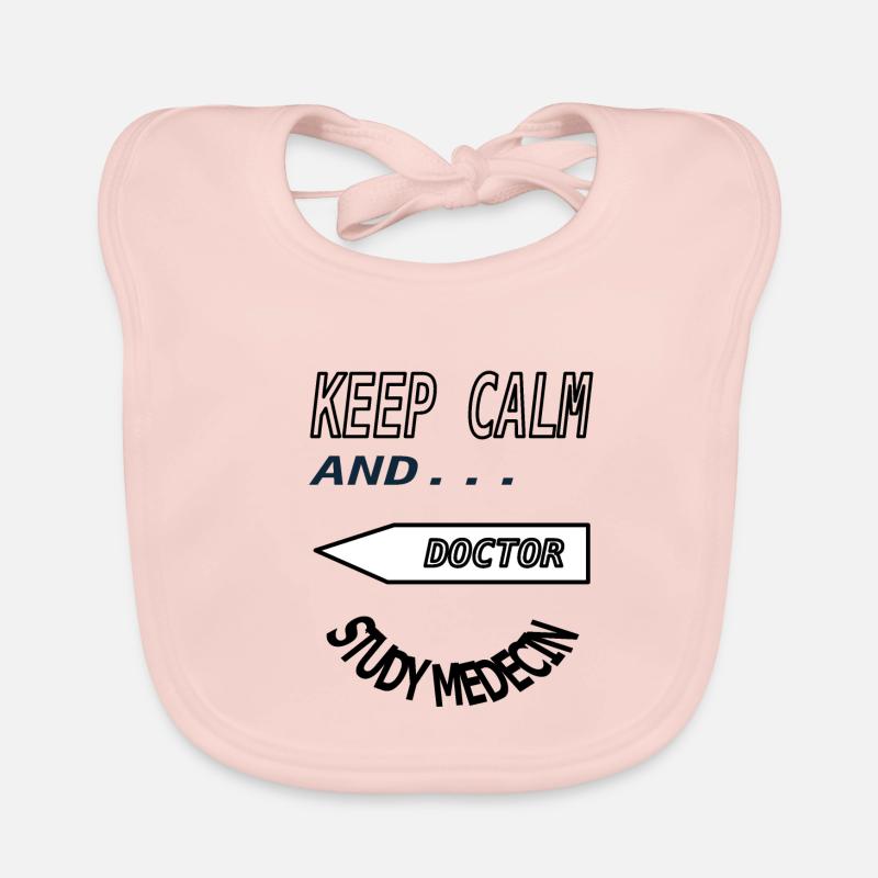 Medizin studieren Medizin Student Medizin Studium - Baby Bio-Lätzchen - Rose