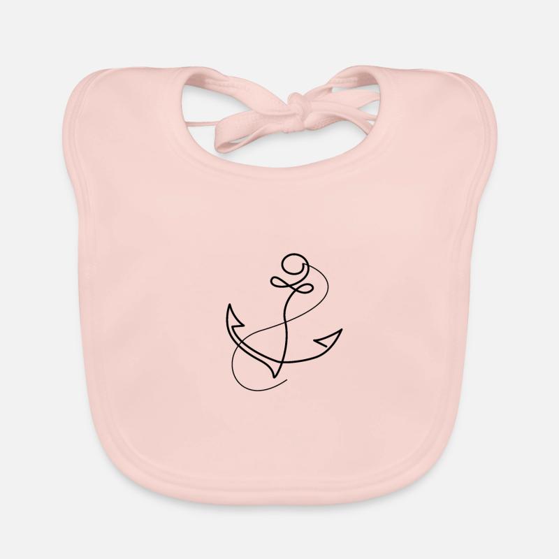 Ancre maritime Bavoir bio Bébé