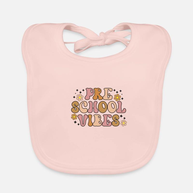 Vorschule Vorschulkind Kindergarten Einschulung Baby Bio-Lätzchen