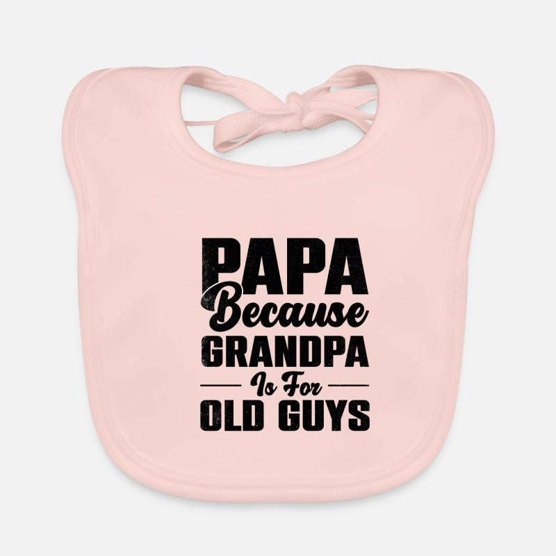 Bester Opa Der Welt - Baby Bio-Lätzchen - Rose