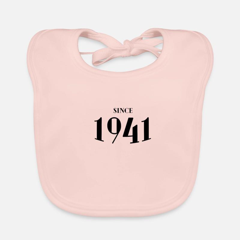 Lustiger Geburtstag seit 1941 Baby Bio-Lätzchen