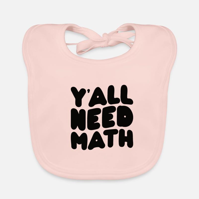 Mathe Mathematik Mathematiker Schule Nerd Geschenk Baby Bio-Lätzchen