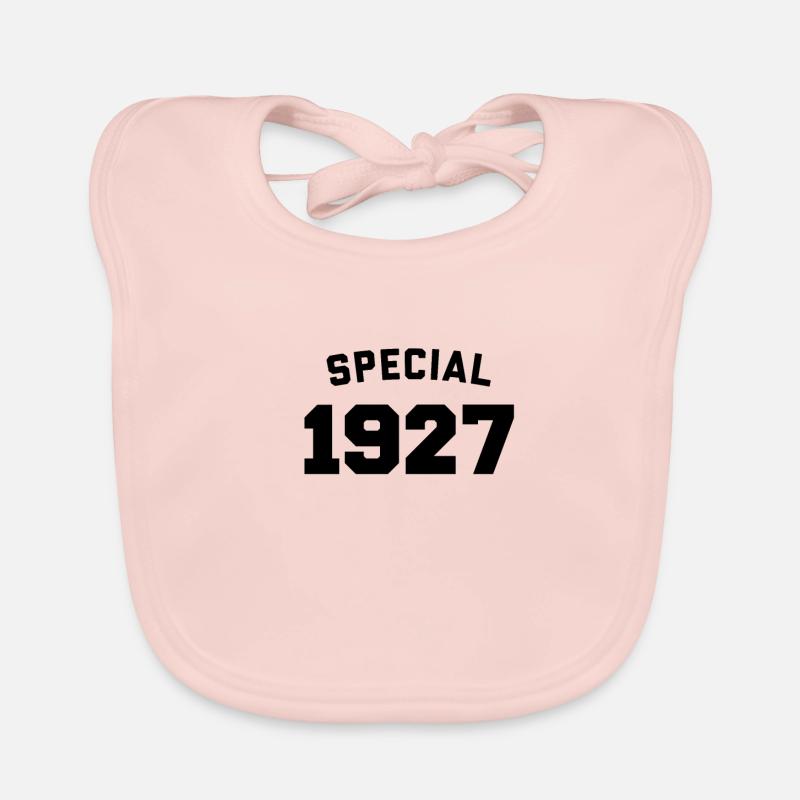Drôle d’anniversaire Spécial 1927 Bavoir bio Bébé