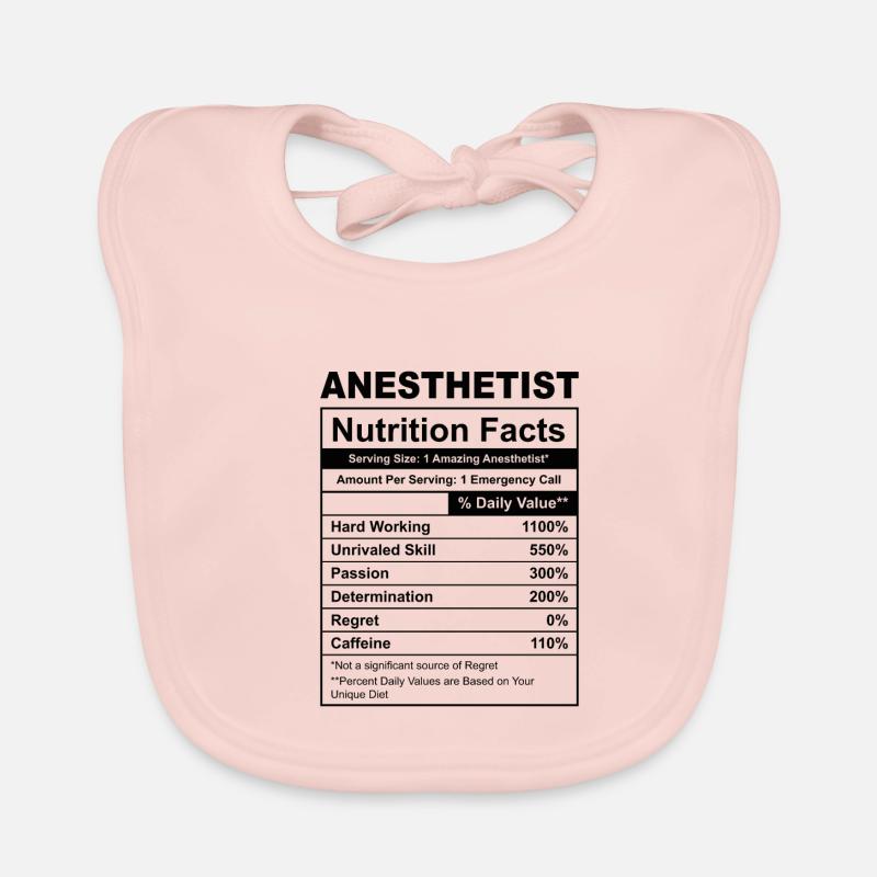 eat anesthesiologist repeat sleep laboratory Organic Baby Bibs