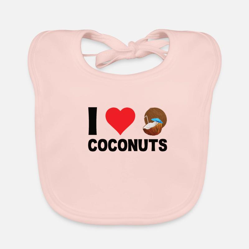 Noix de Eau de Feuilles de palmier Lait de Bavoir bio Bébé