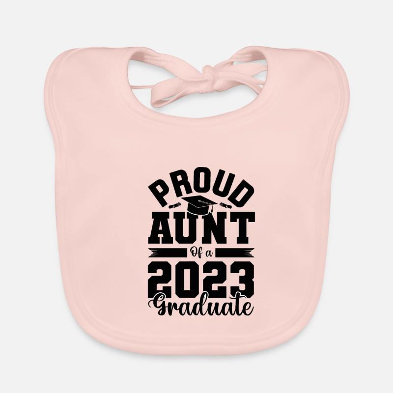 Aunt 2023 - Become an aunt Organic Baby Bibs