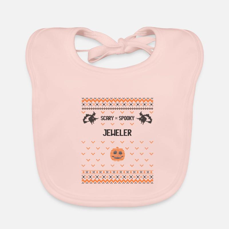 Bijoutier effrayant et effrayant Bavoir bio Bébé