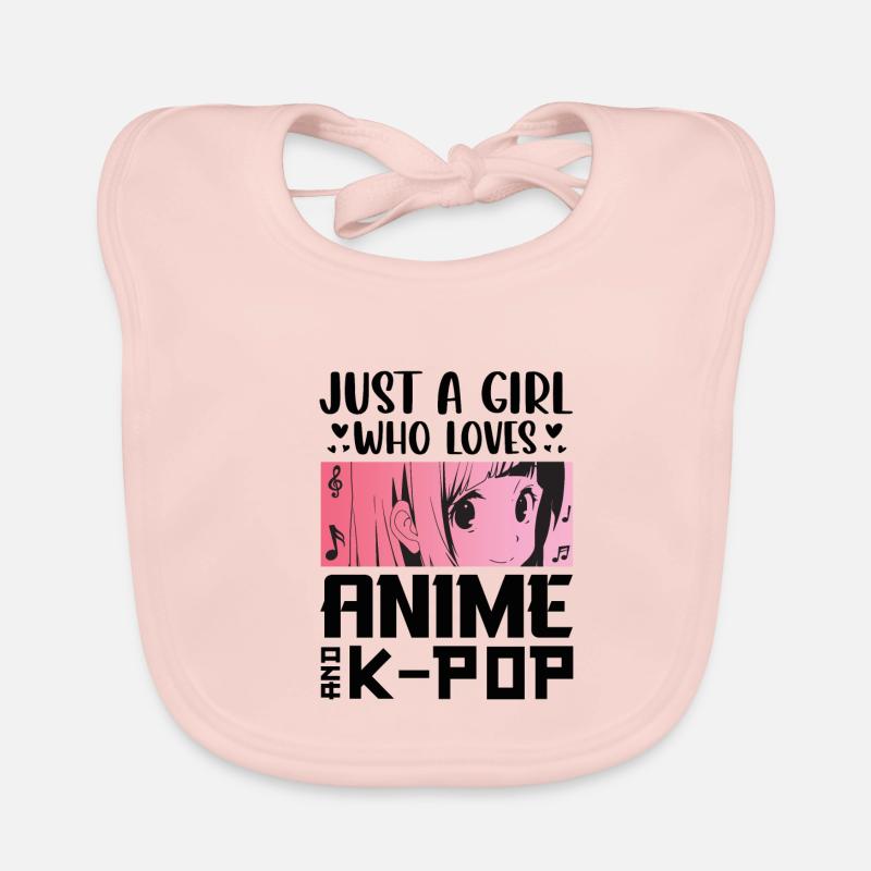 K-Pop Corée Pop Pop Musique Sud Corée Du Sud Musique coréenne Bavoir bio Bébé