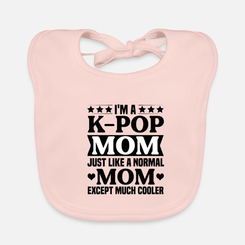 Idée cadeau K-Pop Kpop Mama Bavoir bio Bébé