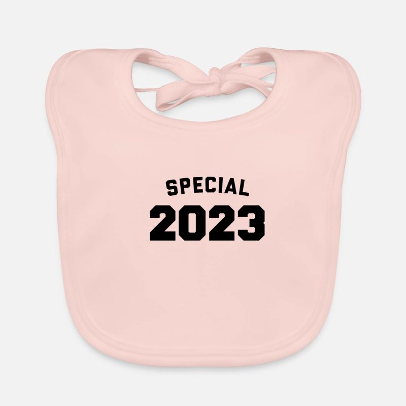 Funny Birthday Special 2023 Organic Baby Bibs