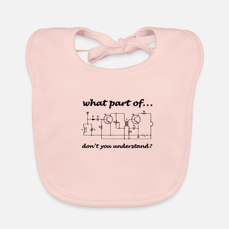 Resistance Electrical Engineering Circuit Funny Energy Organic Baby Bibs