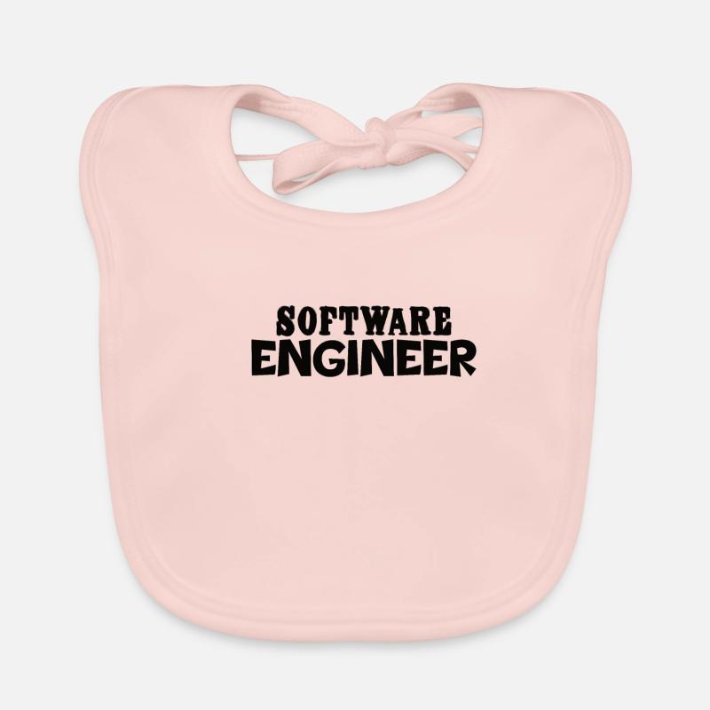 Cadeau de programmeur développeur de logiciels Bavoir bio Bébé