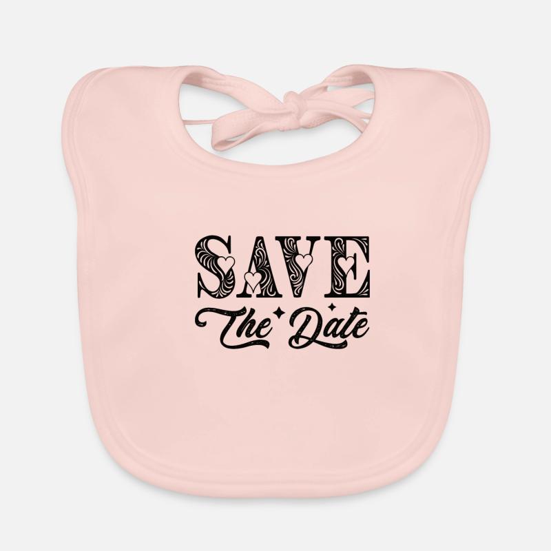 Segna la data Bavaglino ecologico per neonato