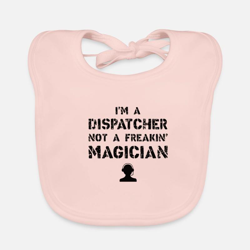 Meilleur devis de répartiteur Profession de cadeau Logistique Bavoir bio Bébé