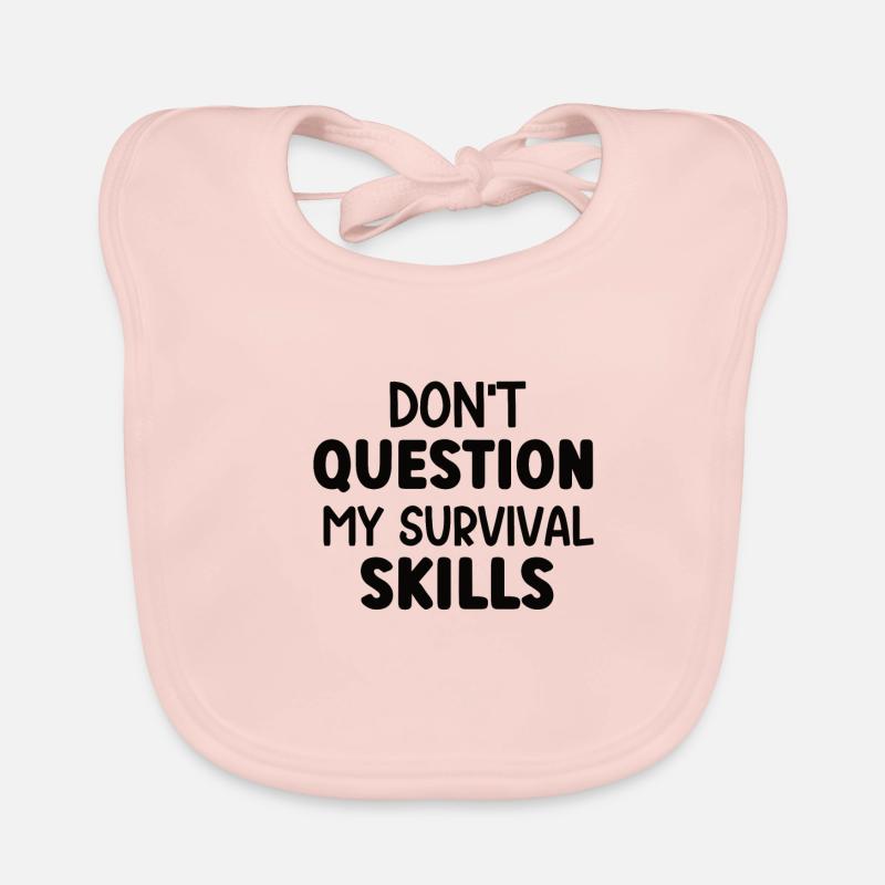 Survival Expert Training Survival Nature Wilderness Organic Baby Bibs